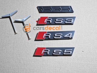 Σήματα Μάσκας Audi RS3 RS4 RS5 