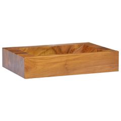 Νιπτήρας 50 x 35 x 10 εκ. από Μασίφ Ξύλο Teak 326163