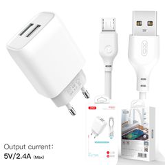 Xo L57 Micro 2.4A 2xUSB