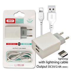 Xo L65 Lightning 2.4A 2xUSB