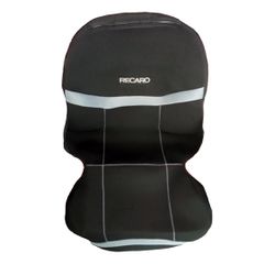 Ημικαλυμματα Καθισματων Bucket Recaro ΜΑΥΡΟ/ΓΚΡΙ Με Υποδοχη Προσκεφαλου Velcro & Προσκεφαλο - 2 ΤΕΜ.