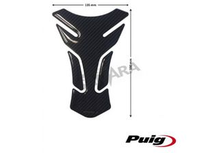Tank Pad PUIG DREI CARBON LOOK UNIVERSAL