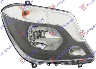 ΦΑΝΟΣ ΕΜΠΡΟΣ ΗΛΕΚΤΡΙΚΟΣ (HELLA) ΔΕΞΙΑ ΠΛΕΥΡΑ για MERCEDES SPRINTER 210-519 (W906) 13-18