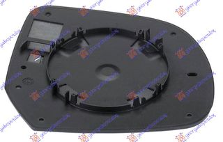 ΚΡΥΣΤΑΛΛΟ ΚΑΘΡΕΦΤΗ -2013 (CONVEX GLASS) ΑΡΙΣΤΕΡΗ ΠΛΕΥΡΑ για NISSAN MICRA 2013-2017 (K13)