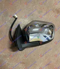 ΚΑΘΡΕΦΤΗΣ ΗΛΕΚΤΡΙΚΟΣ ΧΡΩΜΙΟ (CONVEX GLASS) ΑΡΙΣΤΕΡΗ ΠΛΕΥΡΑ για NISSAN P/U (D23) NAVARA NP300 2WD-4WD 15-