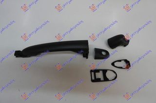 ΧΕΡΟΥΛΙ ΕΞΩ ΓΙΑ ΟΛΕΣ ΤΙΣ ΠΟΡΤΕΣ (ΜΑΥΡΟ)  για RENAULT KANGOO 13-21