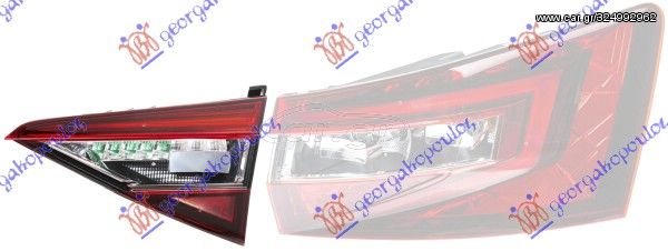 ΦΑΝΟΣ ΠΙΣΩ ΕΣΩ S.W. LED (HELLA) ΔΕΞΙΑ ΠΛΕΥΡΑ για SKODA SUPERB 15-19