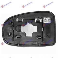 ΚΡΥΣΤΑΛΛΟ ΚΑΘΡΕΦΤΗ ΘΕΡΜΑΙΝΟΜΕΝΟ (CONVEX GLASS) ΔΕΞΙΑ ΠΛΕΥΡΑ για TOYOTA PRIUS 09-12