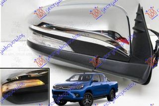 ΦΛΑΣ ΠΛΑΙΝΟ ΚΑΘΡΕΦΤΗ ΔΕΞΙΑ ΠΛΕΥΡΑ για TOYOTA HI-LUX 2WD/4WD 15-20
