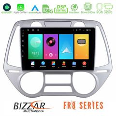 Bizzar Hyundai i20 2009-2012 Auto A/C 8core Android11 2+32GB Navigation Multimedia Tablet 9″
