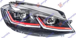 ΦΑΝΟΣ ΕΜΠΡΟΣ FULL LED ΕΞΥΠΝΟ (GTI) (HELLA) ΔΕΞΙΑ ΠΛΕΥΡΑ για VW GOLF VII 16-19