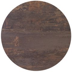 HPL (High Pressure Laminated) Επιφάνεια Τραπεζιού Απόχρωση Walnut Vintage Ε100,41ΗΡ Καρυδί  Φ60cm/12mm  1τμχ