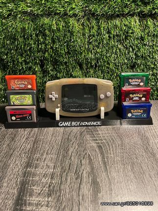 3D printed βάση για GameBoy Advance και 6 κασέτες (GBA Stand)