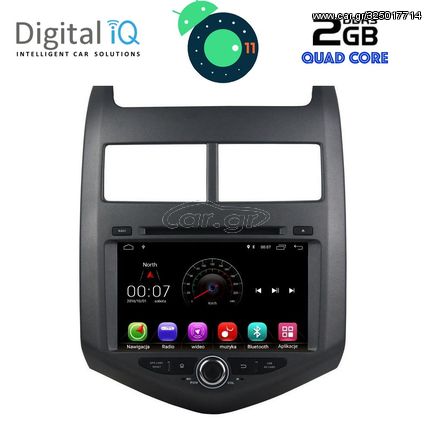 DIGITAL IQ X323M_GPS (8'' DVD) MULTIMEDIA for CHEVROLET AVEO mod. 2011-2014