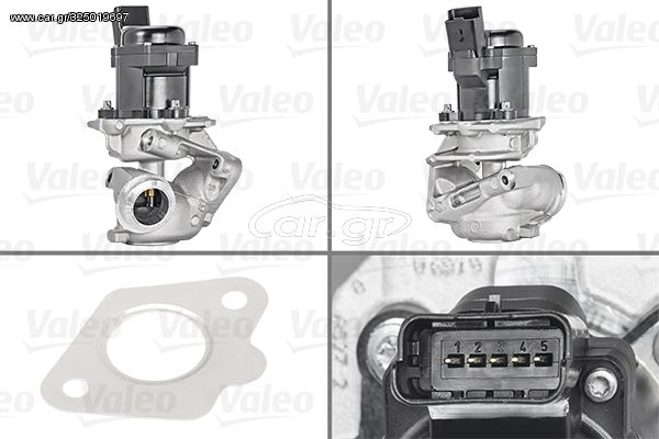 Βαλβίδα ΕGR VOLVO C30, S40 II, S80 II, V50, V70 III; FORD C-MAX, FIESTA V, FIESTA VI, FOCUS C-MAX, FOCUS II, FUSION; MAZDA 2, 3; MINI (R56), CLUBMAN (R55) 1.4D/1.6D 11.01-