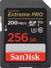 Sandisk Extreme Pro 256GB Sdxc UHS-I + 2 Years Rescuepro Deluxe