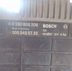 ECU ENGINE CONTROLLER MERCEDES W201 W124 W126 2.6 A0075451432, 0075451432, A 007 545 14 32, BOSCH 0280800284, 0 280 800 284 
