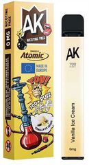 Ηλεκτρονικός Ναργιλές Atomic E-Shisha Vanilla Ice Cream 2ml 700 Puff - Χωρίς Νικοτίνη