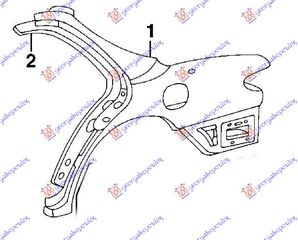 ΦΤΕΡΟ ΠΙΣΩ (Γ) ΑΡ για HYUNDAI LANTRA J2 98-99