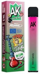 Ηλεκτρονικός Ναργιλές Atomic E-Shisha Mint Candy 2ml 700 Puff - Χωρίς Νικοτίνη