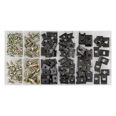 Σετ Βίδες-Κλιπς Sonic, body bolts and speed nuts assortment. 170 Τμχ
