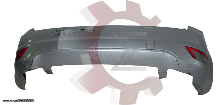 Ford Focus 08-11 , Προφυλακτήρας Πίσω ( κομπλέ ) 3/5 πόρτες