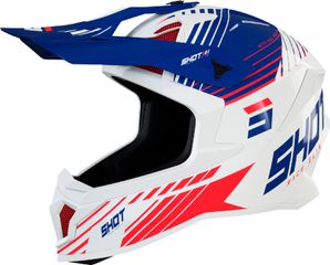 ΚΡΑΝΟΣ MX LITE FURY NAVY RED GLOSSY | SHOT