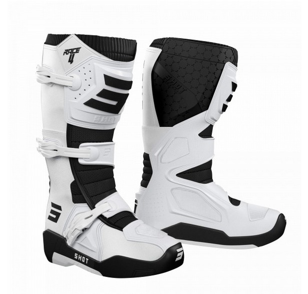 ΜΠΟΤΕΣ MX RACE 4 WHITE | SHOT