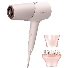 Philips Series 5000 Pink Ionic Πιστολάκι Μαλλιών με Φυσούνα 2300W BHD530/00