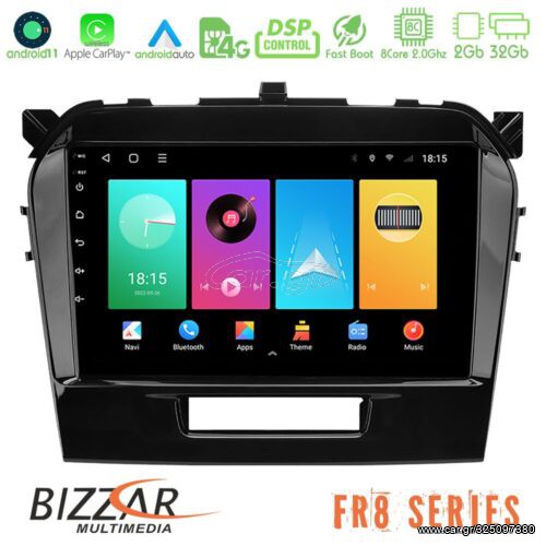 Bizzar Suzuki Vitara 2015-2021 8core Android11 2+32GB Navigation Multimedia Tablet 9″