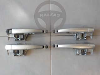 CITROEN C4 GRAND PICASSO '10 1.8 16V (5Θ) ΧΕΡΟΥΛΙΑ ΠΟΡΤΩΝ ΕΞΩΤΕΡΙΚΑ ΑΣΗΜΙ (Ε.ΑΡΙΣΤ,Ε.ΔΕΞΙ,Π.ΑΡΙΣΤ,Π.ΔΕΞΙ) ΚΑΙ ΜΥΛΟΣ ΑΡΙΣΤΕΡΟΣ