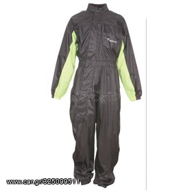 Αδιάβροχη Ολόσωμη Φόρμα Μηχανής Modeka 80190  Μαύρο/Κίτρινο 