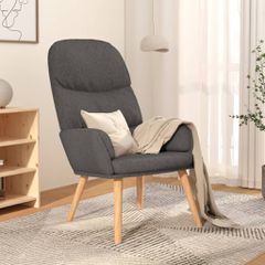 Πολυθρόνα Relax Ανοιχτό Γκρι Υφασμάτινη 340990