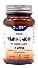 Quest Vitamin E 400iu Mixed Tocopherols 30 Caps Αντιοξειδωτικό - Καρδιά