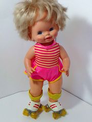 Vintage 1982 Mattel BABY SKATES