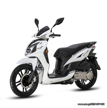 Sym '24 SYMPHONY SR 125 CBS WHITE ΕΤΟΙΜΟΠΑΡΑΔΟΤΟ