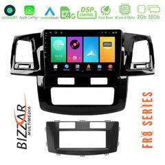 Bizzar Toyota Hilux 2007-2011 8core Android11 2+32GB Navigation Multimedia Tablet 9″