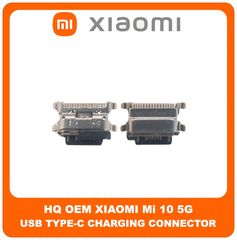 Γνήσιο Original Xiaomi Mi 10 5G, (M2001J2G, M2001J2I, Mi 10) USB Type-C Charging Connector Κονέκτορας Θύρας Φόρτισης