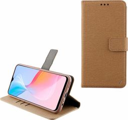 Volte-Tel Θηκη Vivo Y76 5G 6.58'' Allure Magnet Book Stand Clip GOLD - (5205308317736)