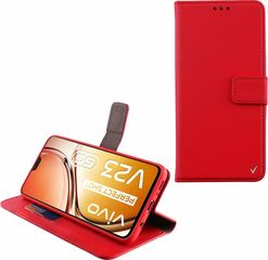 Volte-Tel Θηκη Vivo V23 5G 6.44'' Allure Magnet Book Stand Clip RED - (5205308317651)