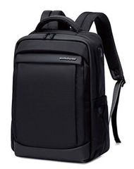 ARCTIC HUNTER τσάντα πλάτης B00478 με θήκη laptop 15.6", μαύρη