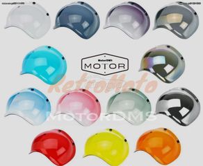 ΚΡΥΣΤΑΛΛΟ ΤΖΑΜΙ ΚΡΑΝΟΥΣ ΖΕΛΑΤΙΝΑ 3/4 RetroMoto ITALY!!! Κίτρινη old school classic vintage Custom project Cafe Racer Tracker chopper bobber scooter