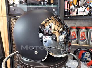 ΚΡΥΣΤΑΛΛΟ ΤΖΑΜΙ ΚΡΑΝΟΥΣ ΖΕΛΑΤΙΝΑ 3/4 RetroMoto ITALY!!! Χρωμιο νικελ old school classic vintage Custom project Cafe Racer Tracker chopper bobber scooter