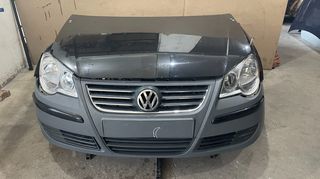 Μουράκι κομπλέ με A/C από VW Polo 9N3 2005-2008. Ο προφυλακτήρας έχει μικρό ράγισμα στη θέση πινακίδας