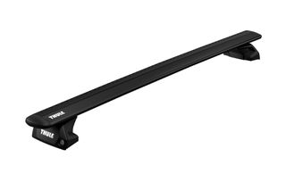 Μπάρες Οροφής Αυτοκινήτου Thule Evo Wing Bar Μαύρες Αλουμινίου (SET) 710500 / 711320 (127cm) / 145287 | Pancarshop