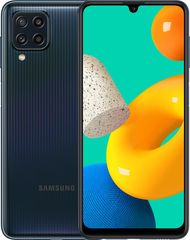 Samsung Galaxy M32 16.3 cm (6.4") Dual SIM 4G USB Type-C 6 GB 128 GB 5000 mAh Black (SM-M325FZKGEUB)