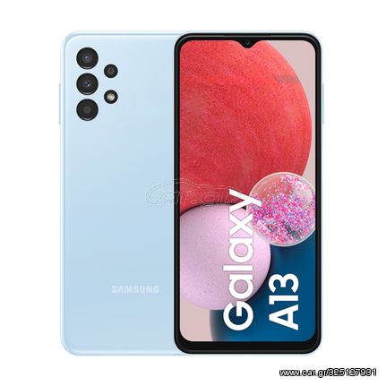 Samsung Galaxy A13 16.8 cm (6.6") Dual SIM Android 12 4G USB Type-C 4 GB 64 GB 5000 mAh Light Blue (SM-A137FLBVEUE)