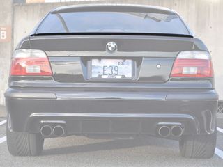 M5 πίσω spoiler αεροτομή BMW 5 series E39 sedan 1997-2003