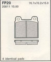 ΤΑΚΑΚΙΑ ΕΜ. VW TRANSPORTER I-II (FEDERAL MOGUL) WVA 20011