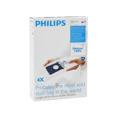 Philips FC8021/03 Σακούλες Σκούπας 4τμχ Συμβατή με Σκούπα Philips
